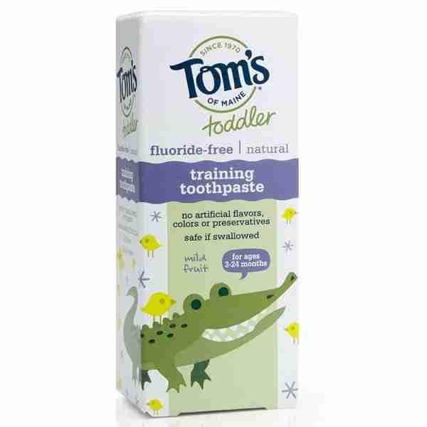Tom's Of Maine Natural Toddler Training Toothpaste Fluoride-Fre: Wild Fruit - 38Ml