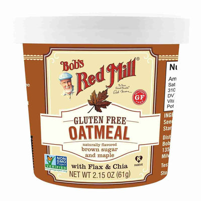 Bob's Red Mill - Maple Brown Sugar Oatmeal Cup, 61G