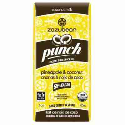 Zazubean- Punch: Pineapple & Coconut 85G