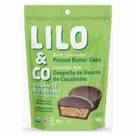 Lilo & Co. Organic Dark Chocolate Peanut Butter Cups, 96 g