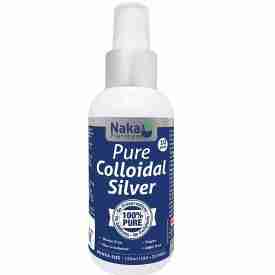 Naka, Pure Colloidal Silver Spray, 10Pp, 120Ml