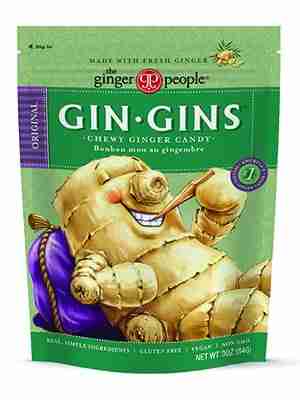The Ginger People Gin Gins Original Chewy Ginger Candy, 84 g