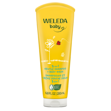 Weleda Baby 2 In 1 Gentle Shampoo + Body Wash, 200Ml