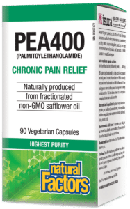 Natural Factors PEA400, 90 Cap