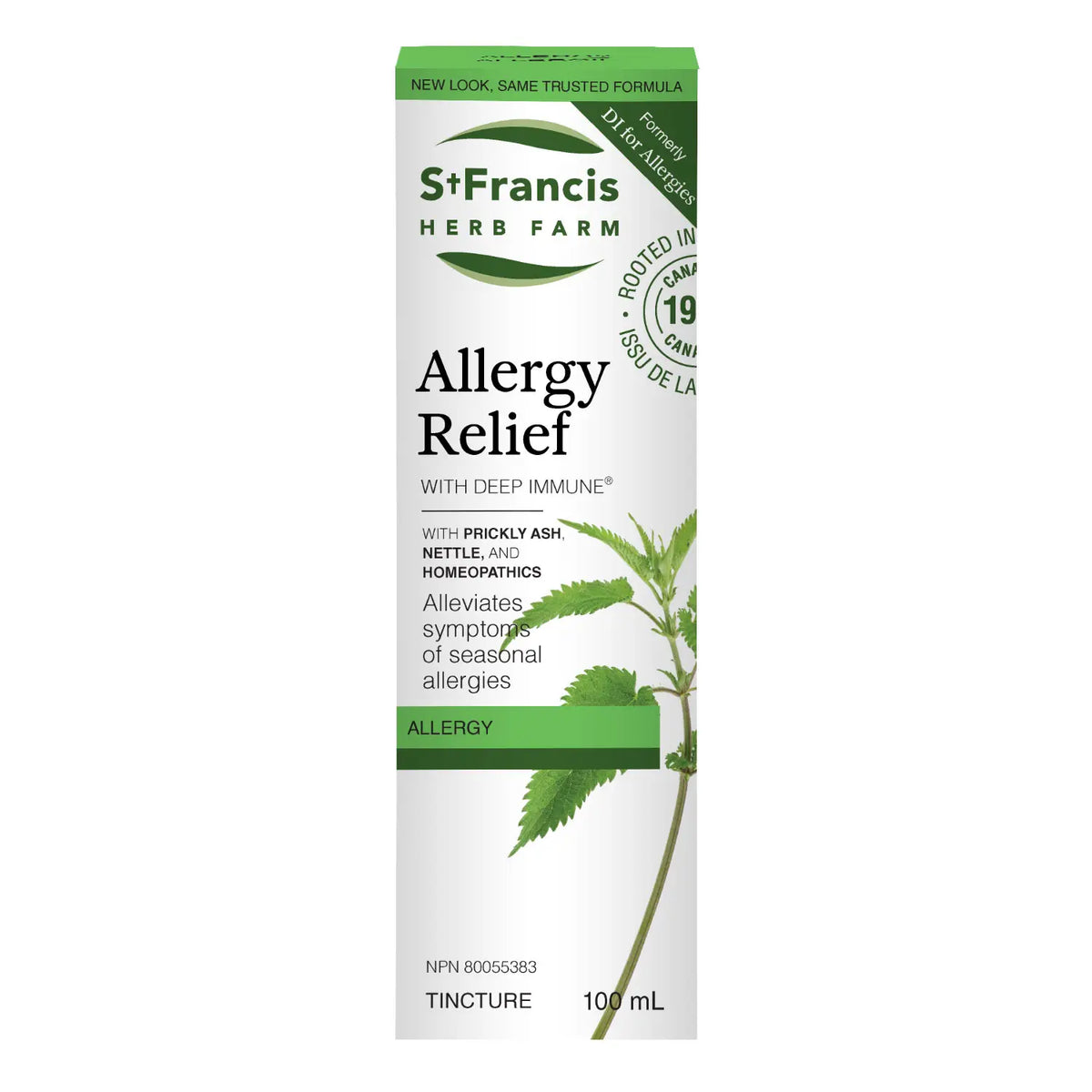 St. Francis Herb Farm Allergy Relief with Deep Immune, 50 mL