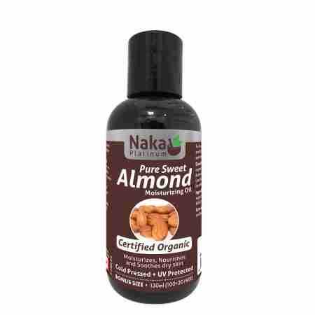 Naka Pure Sweet Almond Oil - 130Ml