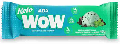 Ans Keto Wow Snack Bar: Mint Chocolate Chunk - 40G