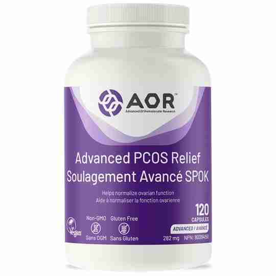 AOR Advanced PCOS Relief, 120 Capsules