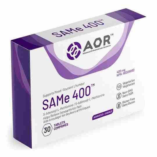 AOR SAMe 400, 60 Tablets
