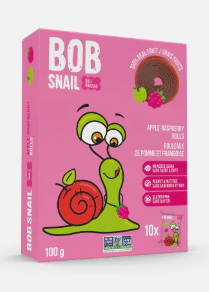 Bob Snail Apple-Raspberry Rolls, 100 g