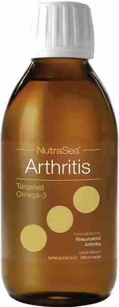 Nature's Way Nutrasea Arthritis Targeted Omega-3 Citrus Flavour 200Ml