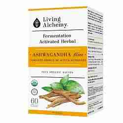 Living Alchemy - Ashwagandha- Fermentation Activated Herbal; 60 Capsules