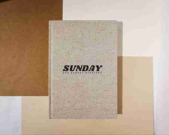 BYBWAGS The Sunday Strategy Planner