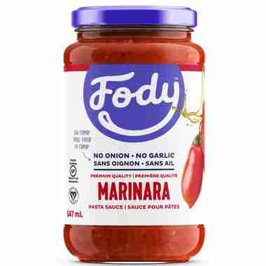 Fody, Low Fodmop Marinara Sauce, 473 Ml