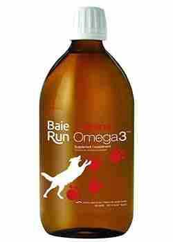 Baie Run - Canine Omega-3: Smoky Meat Flavour, 500Ml