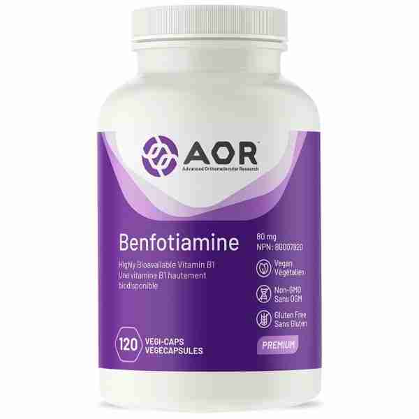 AOR Benfotiamine 120 Veggie Caps