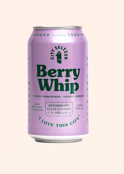 City Seltzer Berry Whip, 355Ml