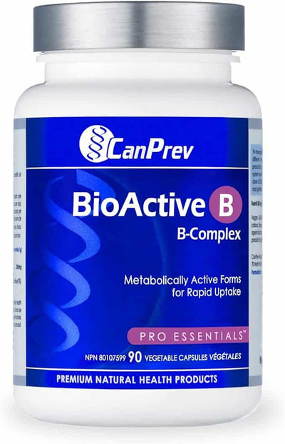 Canprev Bioactive B, B-Complex 90 Veggie Caps