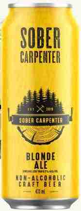Sober Carpenter - Non Alcoholic Craft Beer - Blonde Ale, 473Ml