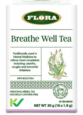 Flora Medicinal Tea - Breathe Well Tea, 16Bg