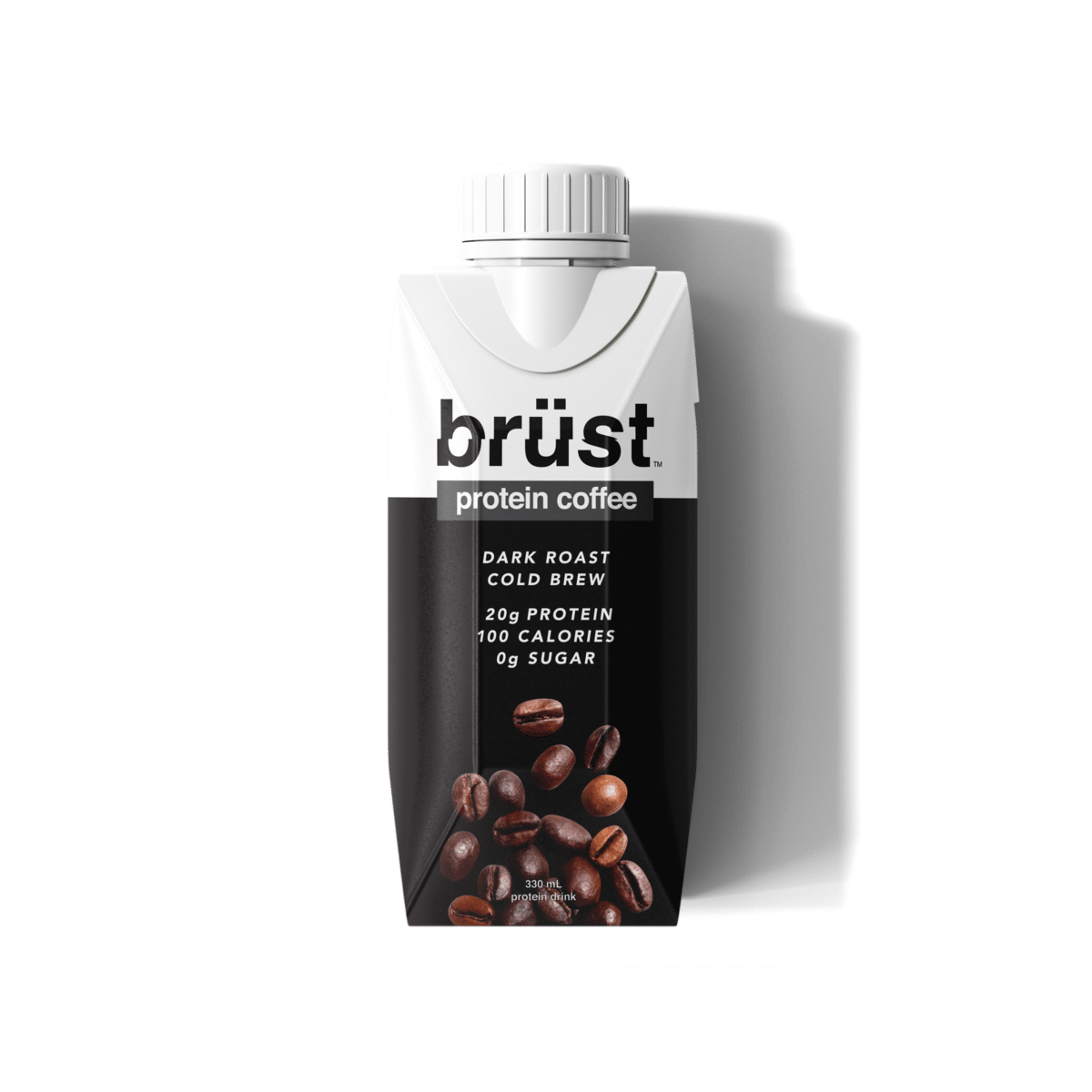 Brust, Dark Roast Protein Cold Brew, 330Ml