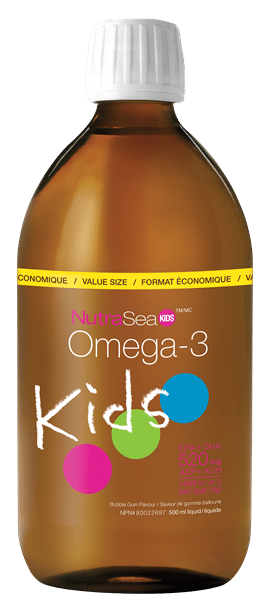 Nature's Way - Nutrasea Omega-3 Kids: Bubble Gum Flavour,  500Ml