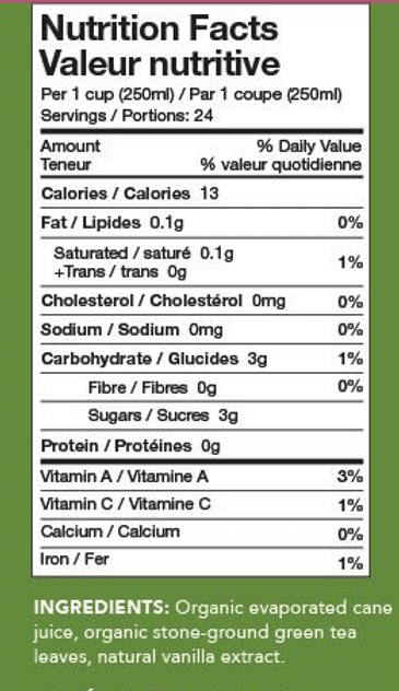 DOMO Vanilla Matcha 115G