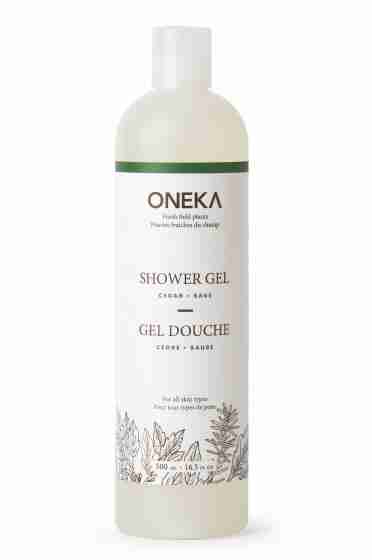 Oneka Cedar & Sage Shower Gel, 500 mL