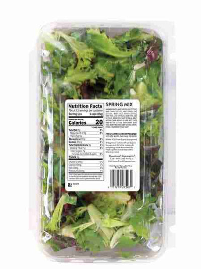 CERTIFIED ORGANIC Spring Mix Clamshell