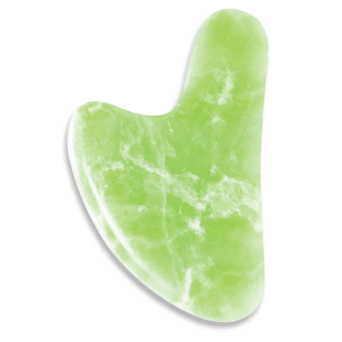 Happy - Heart Shaped Gua Sha, Jade