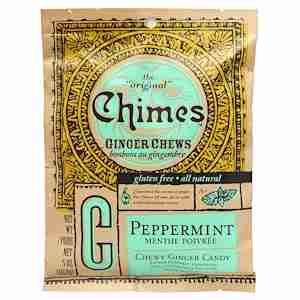 Chimes Peppermint Ginger Chews - 141G