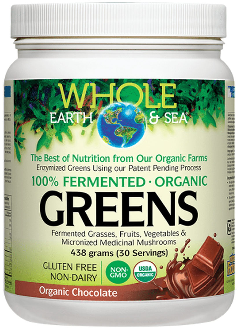 Whole Earth & Sea Organic Greens: Chocolate - 438G
