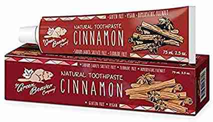 The Green Beaver Company Natural Toothpaste: Cinnamon - 75Ml