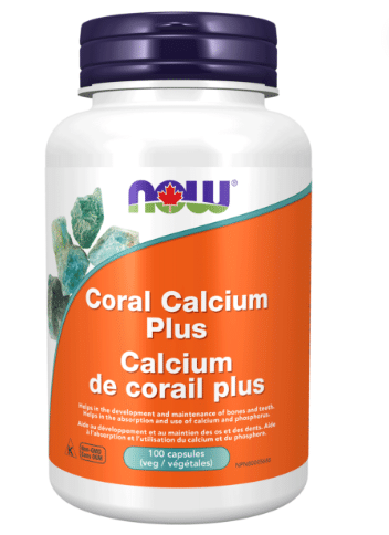 NOW - Coral Calcium Plus, 100 Vcaps