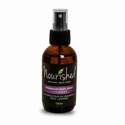 Nourished Magnesium - Body Spray: Lavender, 100Ml