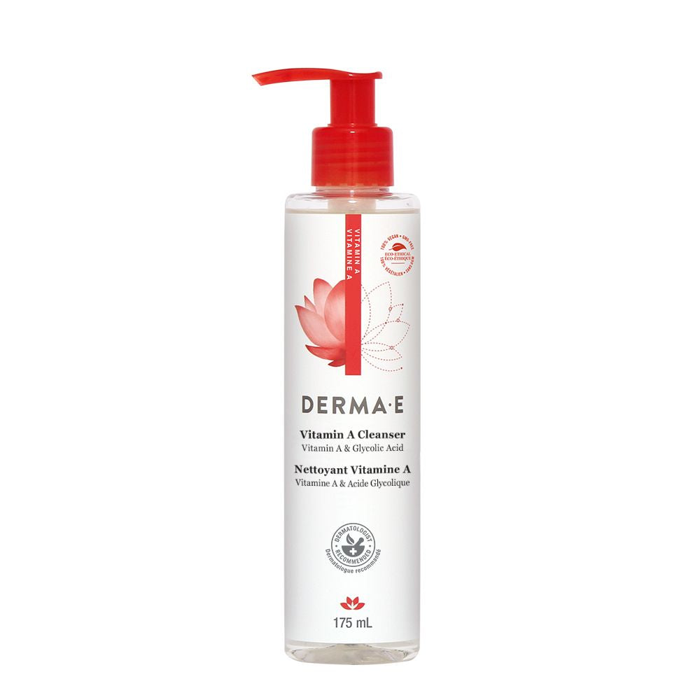 Derma E Vitamin A Cleanser, 175 mL