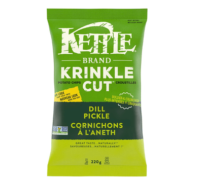 Kettle Brand - Dill Pickle Chips, 198G