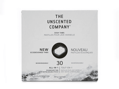 The Unscented Company Dishwasher Tabs 30 Count