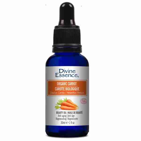 Divine Essence Organic Carrot Oil, 30 mL