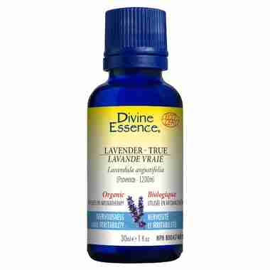 Divine Essence Organic True Lavender Essential Oil - 30Ml