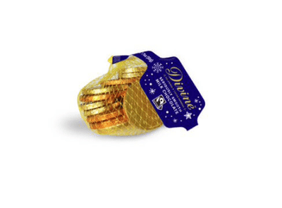 Divine Chocolate Milk Chocolate Coins 50G