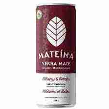 Mateina, Yerba Matte Hibiscus & Berries, 355Ml