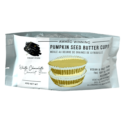 Dwarf Stars - White Chocolate Pumpkin Seed Butter Cups, 42G