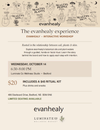 The Evanhealy Experience Interactive Facial Workshop