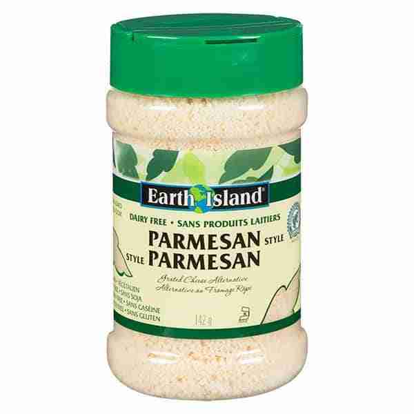 Earth Island - Vegan Grated Parmesan Cheese, 142G