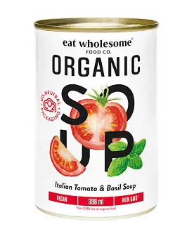 Eat Wholesome Organic Italian Tomato and Basil Soup, 398 mL