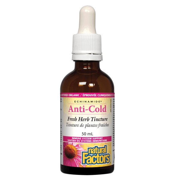 Natural Factors Echinamide Anti-Cold Tincture, 50 mL