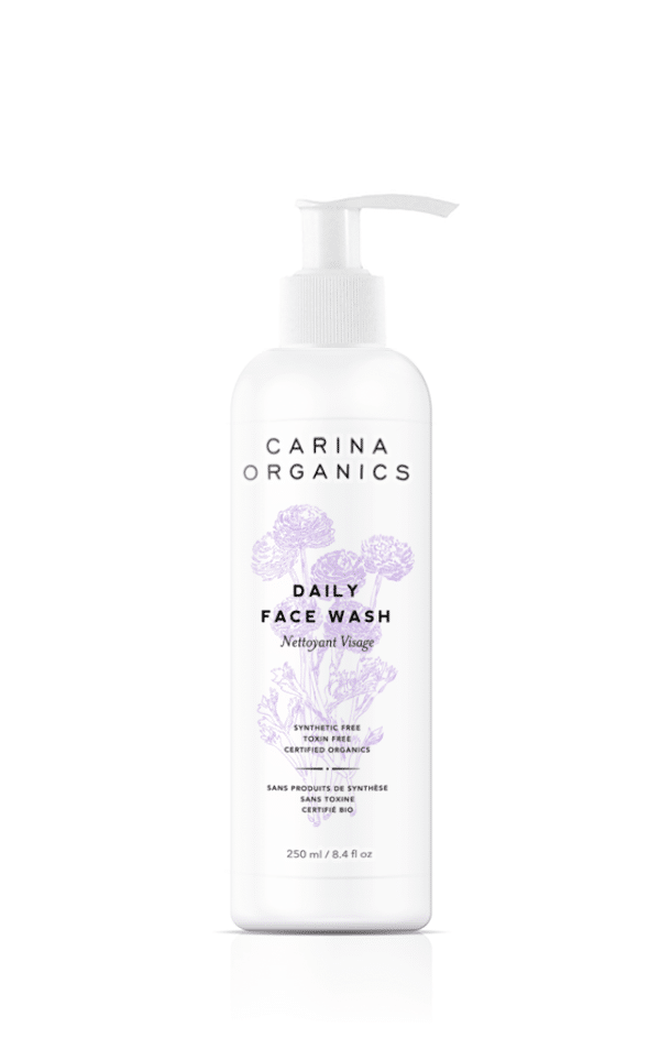 Carina Organics Daily Face Wash, 250 mL