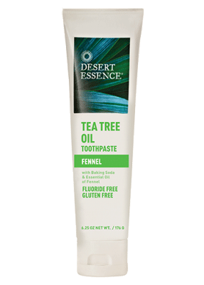 Desert Essence Tea Tree Oil Toothpaste: Fennel - 176G