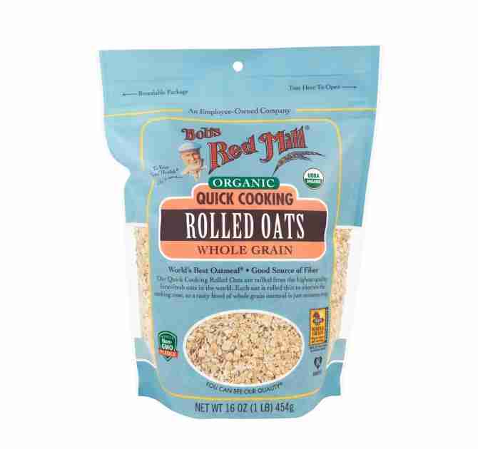 Bob's Red Mill Organic Quick Cooking Rolled Oats, 454 g